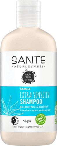 Sante FAMILY Extra Sensitiv Shampoo Bio-Aloe Vera & Bisabolol 250 ml
