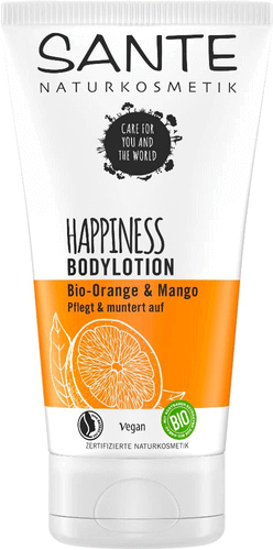 Sante HAPPINESS Bodylotion Bio-Orange & Mango