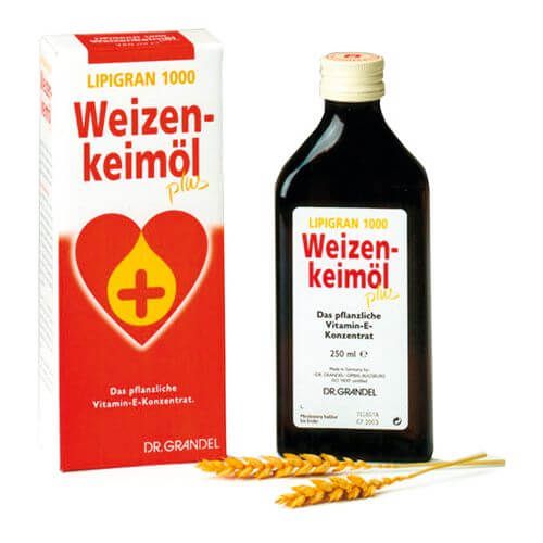 Dr. Grandel WEIZENKEIMÖL PLUS 1000 Lipigran