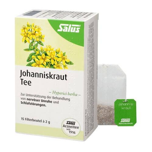 JOHANNISKRAUT ARZNEITEE Hyperici herba Salus