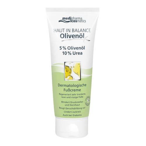 Medipharma Cosmetics HAUT IN BALANCE Olivenöl Fußcr.5%Oliven.10%Urea
