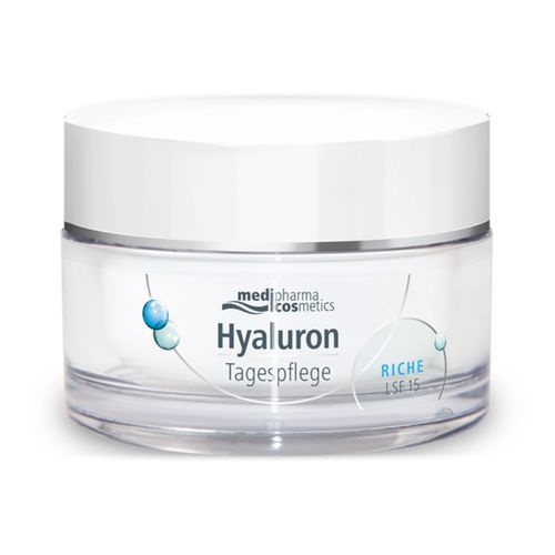 Medipharma Cosmetics HYALURON Tagespflege riche Creme LSF 15