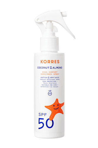 KORRES COCONUT & ALMOND Kindersonne SPF 50 Spray