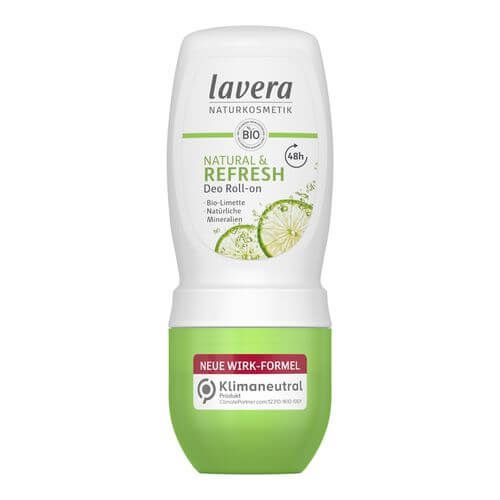 LAVERA Deodorant Roll-on natural & refresh Bio-Limette & natürliche Mineralien
