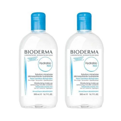 BIODERMA Hydrabio H2O Mizellen-Reinigungslösung 2 x 500 ml