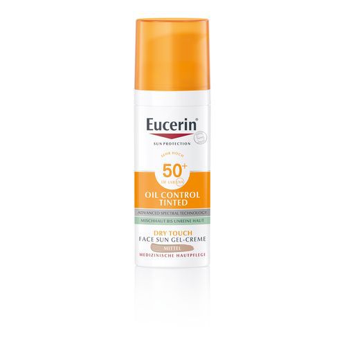 EUCERIN Sun Oil Control tinted Creme LSF 50+ mittel