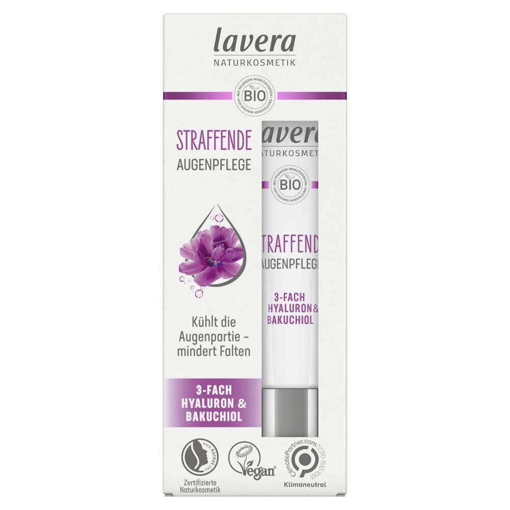 LAVERA straffende Augenpflege 3-fach Hyaluron & Bakuchiol