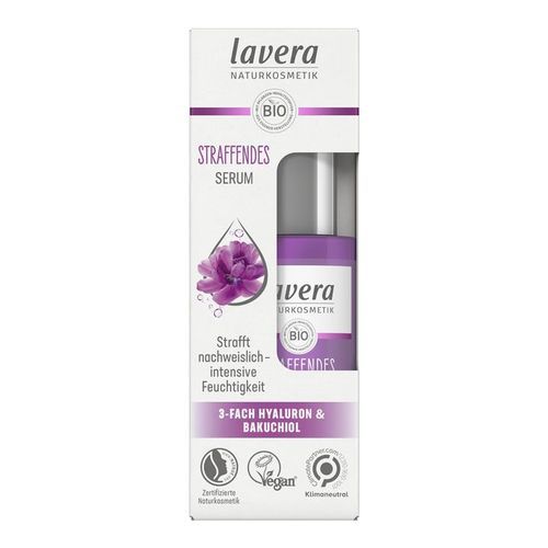 LAVERA straffendes Serum 3-fach Hyaluron & Bakuchiol