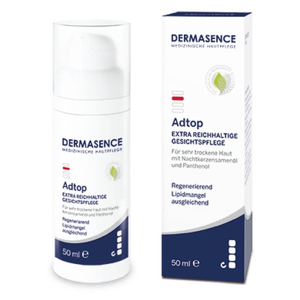 DERMASENCE Adtop extra reichhaltig Gesichtspfl.Creme