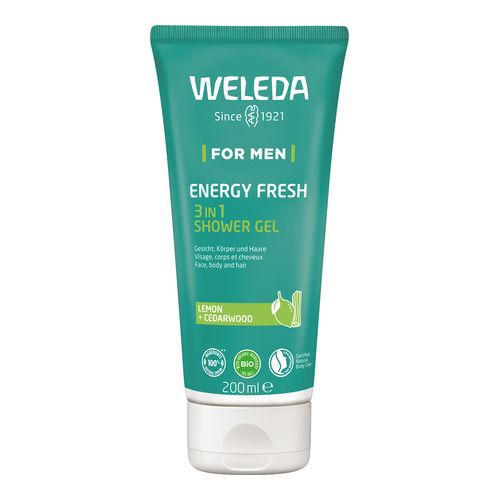 WELEDA for Men Energy Fresh 3in1 Shower Gel