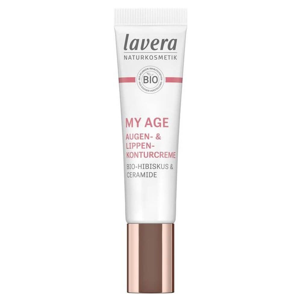 LAVERA My Age Augen- & Lippenkonturcreme Bio-Hibiskus & Ceramide