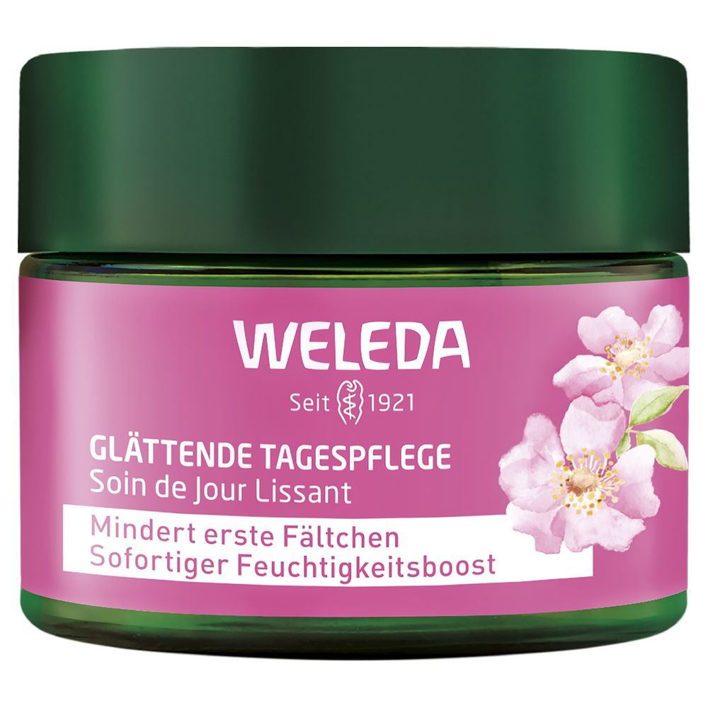 WELEDA glättende Tagespflege Wildrose & weißer Tee